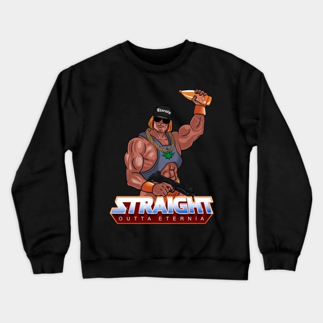 Straight Outta Eternia Crewneck Sweatshirt by mashuptees